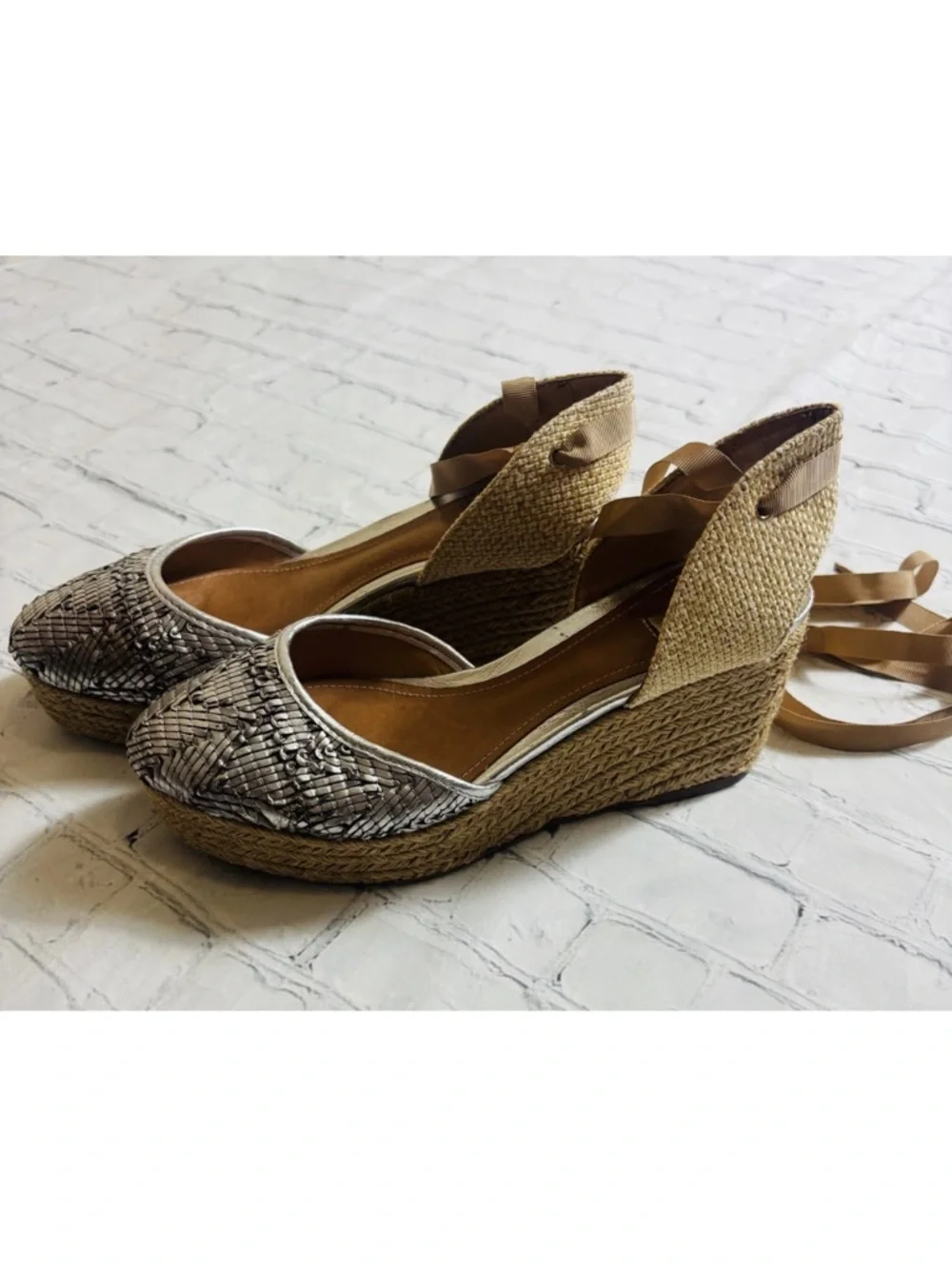 SCHUTZ espadrille wedges